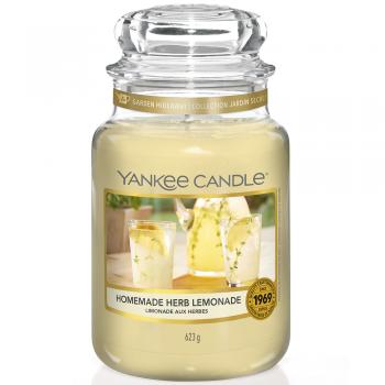 Yankee Candle 623g - Homemade Herb Lemonade - Housewarmer Duftkerze großes Glas